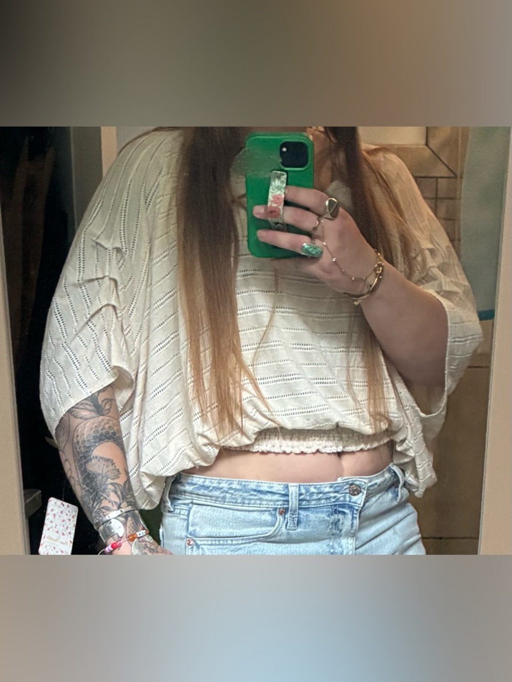 NWT Free People Boho Flowy Top